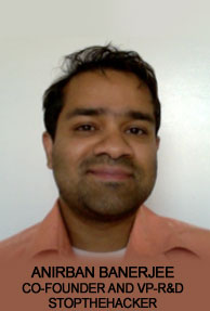 Anirban Banerjee, Co-Founder and VP-R&D, StopTheHacker