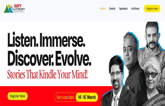 Ooty LitFest 2025 Unites 40+ Thinkers, Creators & Changemakers