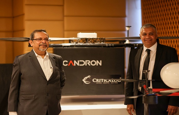 Scandron and CriticaLog India Collaborate to provide drone-based logistics solutions across 160 citi