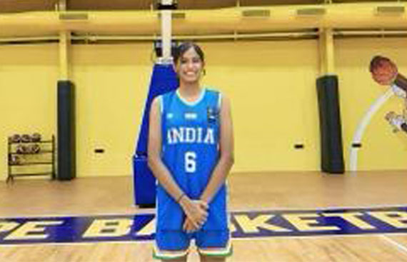 Anushka Becomes City's First Female International Basketball Player Under Piyush Singh Chauhan's Lea