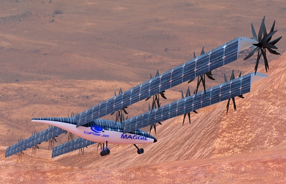 NASA Unveils Solar-Powered Aircraft Concept for Mars Exploration