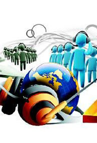 India key hub for global sourcing in financial services BPOs 