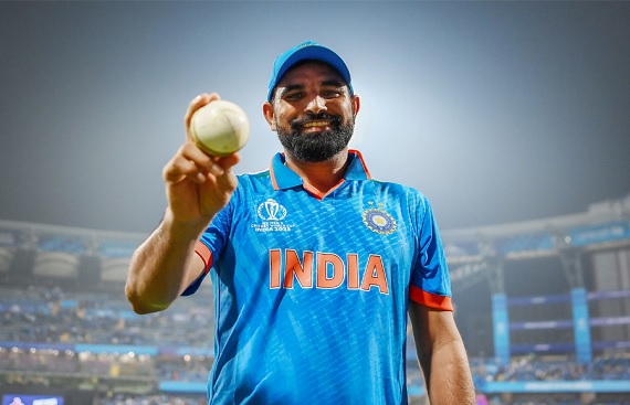 WC: Shami becomes the fastest bowler to take 50 World Cup wickets