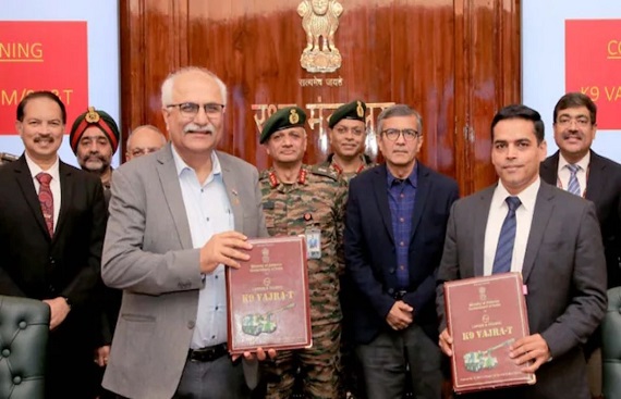L&T to Supply K9 VAJRA-T Guns in Rs 7,628 Cr Deal with MoD