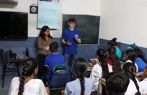 Beyond Classrooms: Aryan Nangia's Student-Driven Learning Initiative