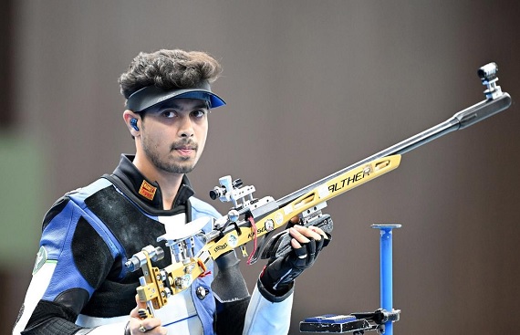 Paris Olympics: Swapnil Kusale Wins Bronze in Men's 50m Rifle 3P Event