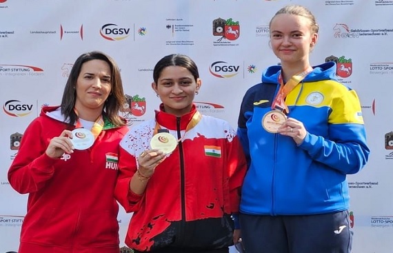 World Deaf Shooting C'ship: Mahit Sandhu wins gold in 50m Rifle Prone World Deaf Shooting C'ship: Mahit Sandhu wins gold in 50m Rifle Prone