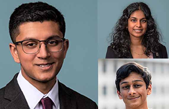 Three Young Indian-American Students In the Top 10 Winners of Regeneron Science Talent Search 2022