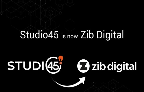 Studio45 Rebrands toZib Digital India: A New Era of Digital Marketing Begins