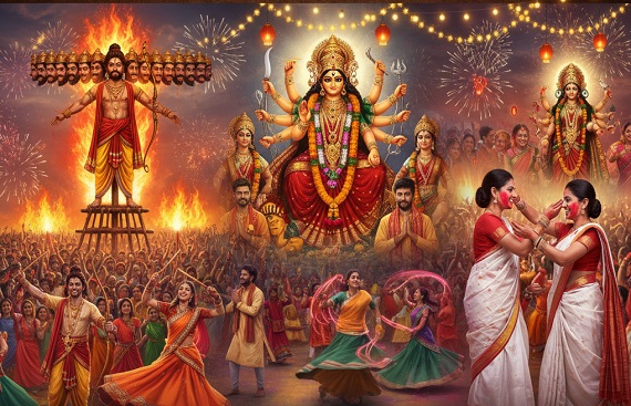 Dussehra 2025 Celebrates the Victory of Righteousness over Evil