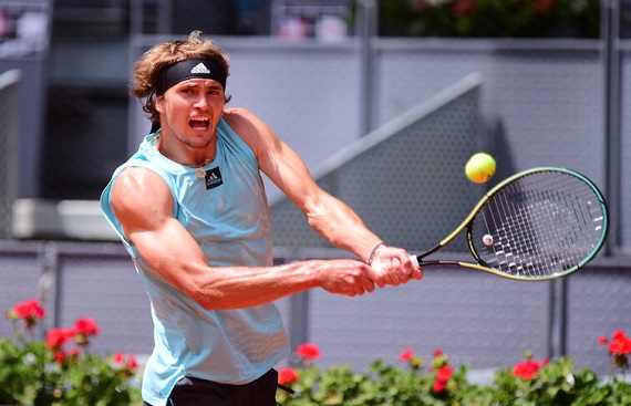 Alexander Zverev moves to quarters after Musetti retires due to injury