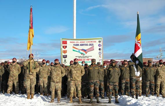 India and US to Conduct Yudh Abhyas in Alaska Next Month   