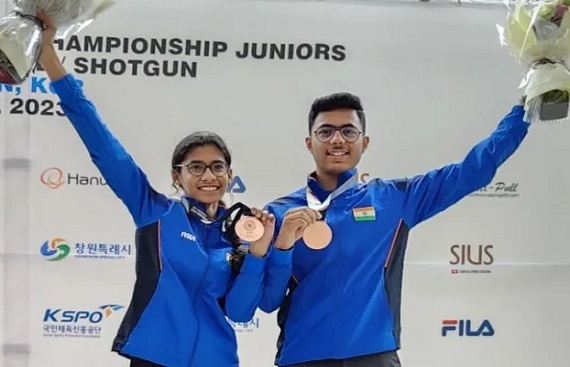 ISSF Shooting: Abhinav, Gautami win Air Rifle Mixed Team gold at Junior World Championship