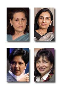 Four Indians among world's most powerful women 
