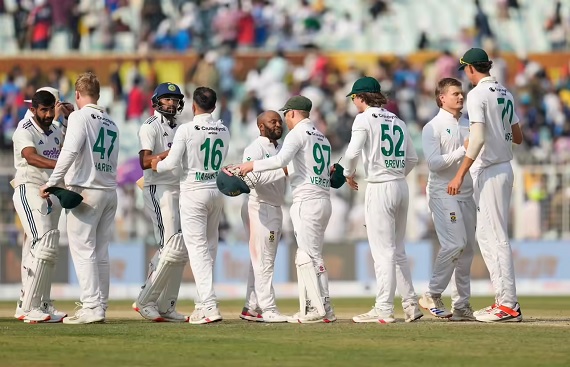 South Africa Stun India with 30-Run Win in Dramatic Kolkata Test