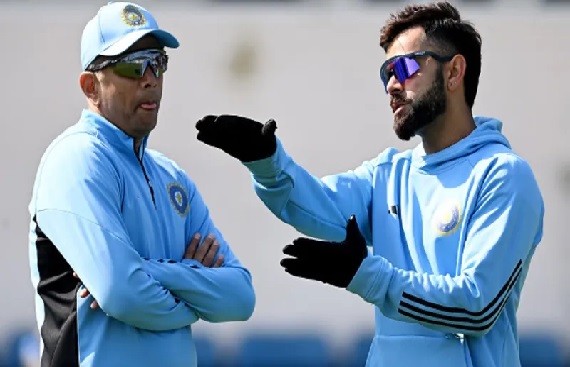 Kohli shares heartwarming post with Dravid ahead of Dominica Test