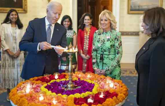 US President Joe Biden Hosted Largest Diwali Reception at White House