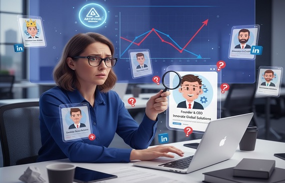 Why Recruiters Are Struggling to Spot Fake Founders on LinkedIn