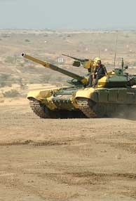 Indian Army inducts first indigenous T-90 tanks 