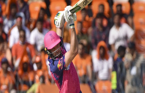 IPL 2023: Buttler, Jaiswal, Samson fifties power Rajasthan Royals to 203/5 against Sunrisers Hyderab