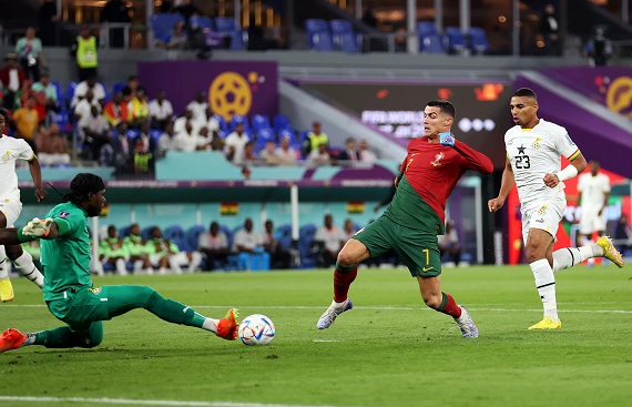 Ronaldo scores as Portugal begin campaign with a 3-2 win over Ghana (Ld)
