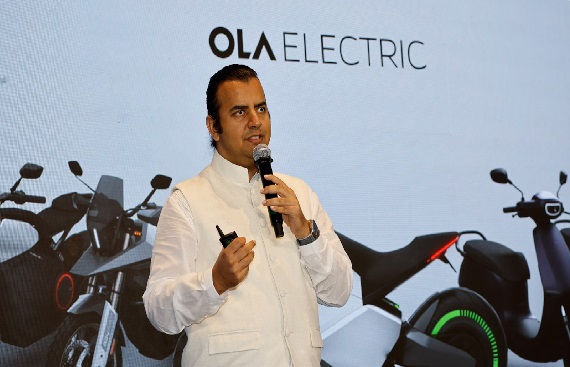Bhavish Aggarwal Sells Rs 142 Crore Ola Electric Shares Again
