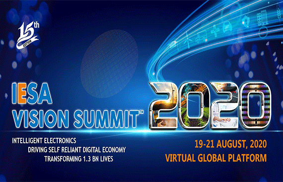 IESA's Vision Summit 2020 to focus on Electronics & Semiconductor as a key enabler for driving Self-Reliant(Atmanirbhar) digital economy transforming 1.3 billion lives