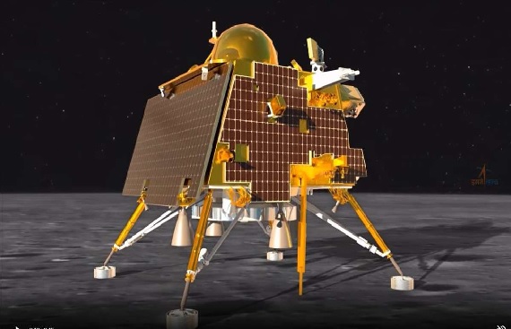 India's moon lander Vikram hopped & soft landed again