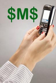 Make payments through an SMS 