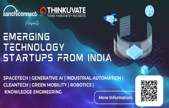 First global showcase of deeptech startups by SanchiConnect in collaboration with ThinKuvate in Singapore