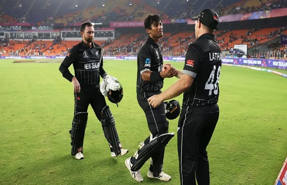 New Zealand defeats England in the World Cup's opening game by nine wickets