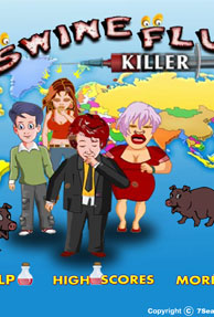 An online game to kill Swine Flu