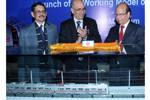 Delhi Metro Museum Unveils Working Toy Train