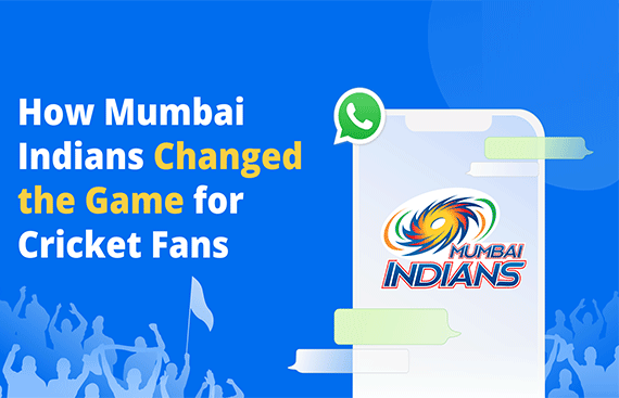 Chatbot Champions: Haptik continues its partnership with Mumbai Indians to bring fan Engagement through WhatsApp with its AI-powered Bot