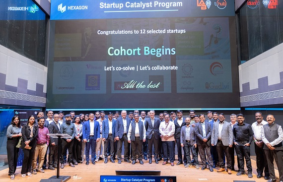 T-Hub & Hexagon opts 12 Startups for LAB32 to advance AI & Digital Reality