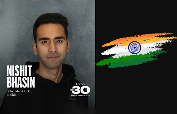 Nishit Bhasin: An Indian Tech Visionary Making Waves on Forbes 30 Under 30 North America List
