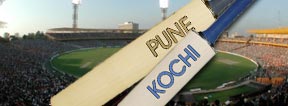 Pune and Kochi join IPL bandwagon 