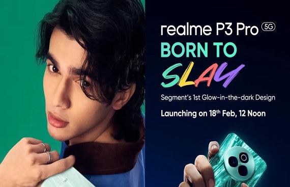 Realme P3 Pro 5G Unveiled with Glow in the Dark Design
