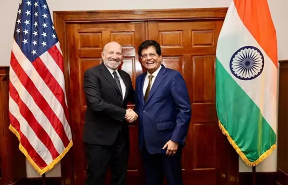 Piyush Goyal Meets US Secretary Howard Lutnick to Strengthen India-US Trade Ties Piyush Goyal Meets US Secretary Howard Lutnick to Strengthen India-US Trade Ties