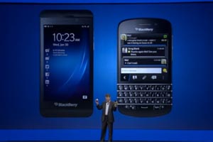 BlackBerry Z10 and Q10 launched