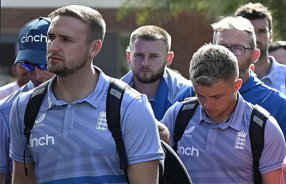 New Zealand and England teams arrives in Ahmedabad 