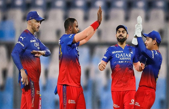 TATA IPL 2024: RCB beat PBKS by 4 wickets with Kohli's 77 and Karthik's 28