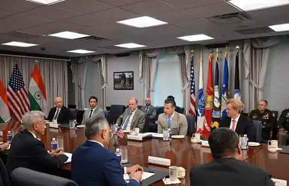 India and U.S. Commit to Deeper Defense Collaboration