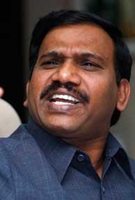 CBI to file chargesheet against Raja March 31