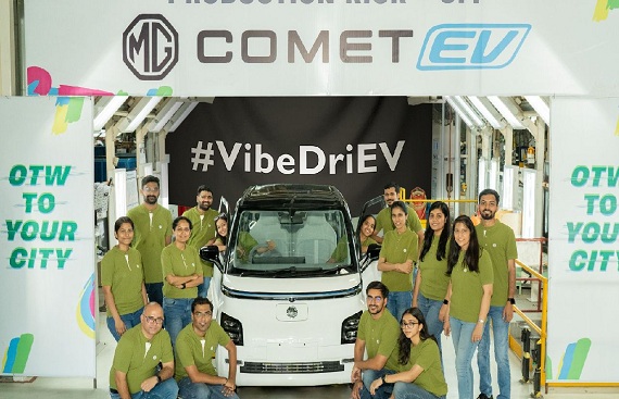 MG Launches the Comet EV India's Smallest Electric Car 