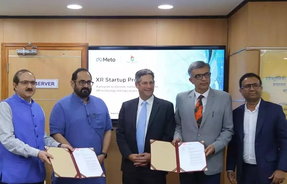 MeitY, Meta collaborate to nurture 40 Indian startups in extended reality