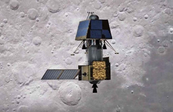 ISRO releases pictures of impact craters on Moon