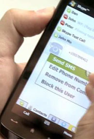 Now, SMS that self-destructs after one reading 