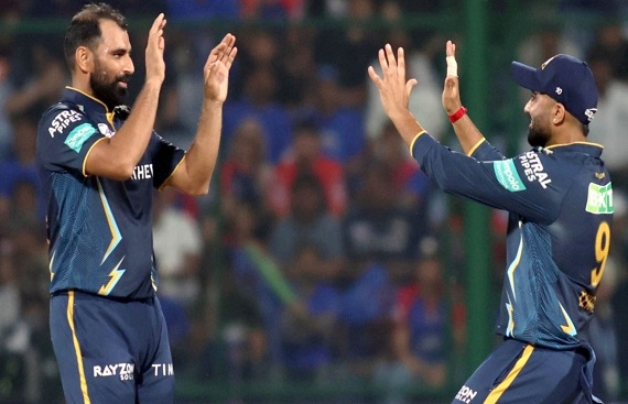 IPL 2023: Shami, Rashid pick three-wicket hauls each for Gujarat as Delhi post 162/8