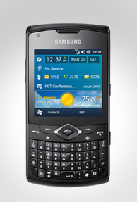 Samsung's B7350 Omnia Pro 4 with Windows Mobile 6.5